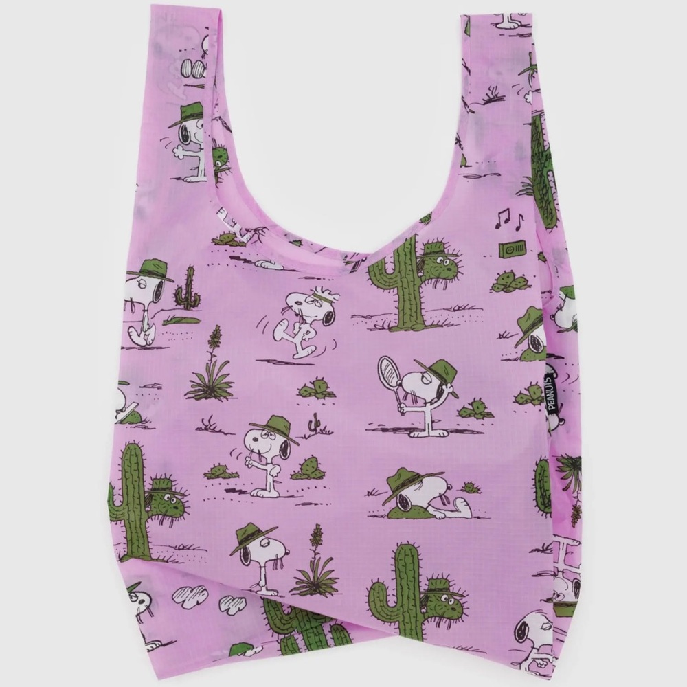 NWT BAGGU - Standard - Peanut Collab Pink Spike